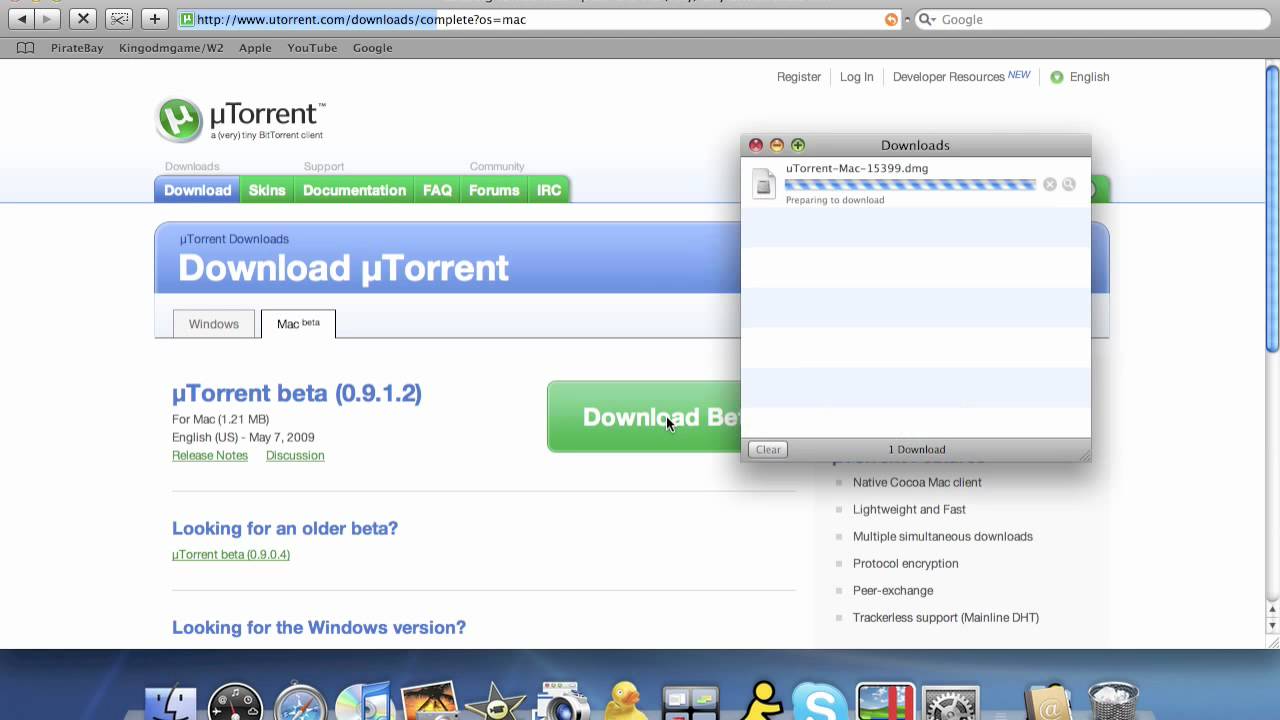 utorrent movie download for mac
